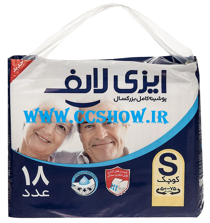 6 بسته پوشک بزرگسالان چسبی ایزیلایف اسمال